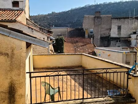 maison plein centre  cave voûtée  terrasse  patio