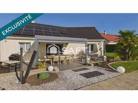 pavillon plain-pied moderne avec piscine