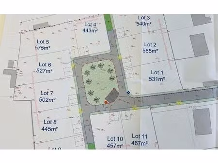 terrain athies-sous-laon m² t- à vendre  59 000 €