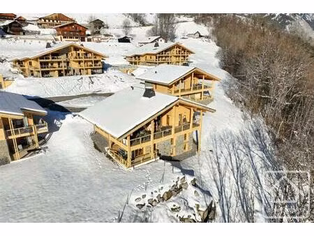 un magnifique chalet moderne construit selon des spécifications élevées  dans un endroit e