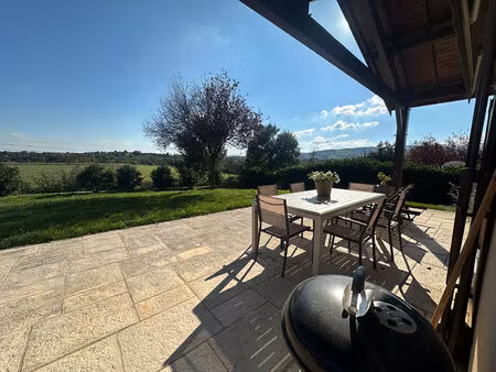 vaugneray ? villa familiale | vue monts du lyonnais | piscine | terrain plat 1550 m² | san