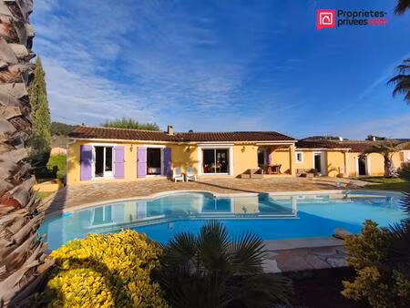 maison lumineuse de 146m2 avec piscine au luc-en-provence