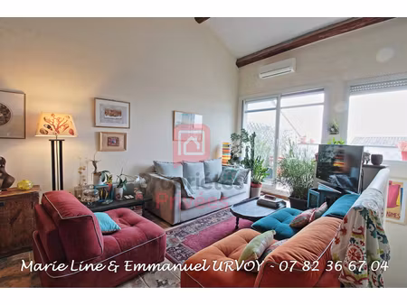 graveson 13690 - maison de caractère 142 m² - coeur de village - terrasse plein sud - vue 