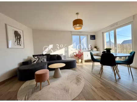 3%.com - exclusivité à nordheim - appartement 3 pièces de 75 m²  1 terrasse  1 cave et 1 g