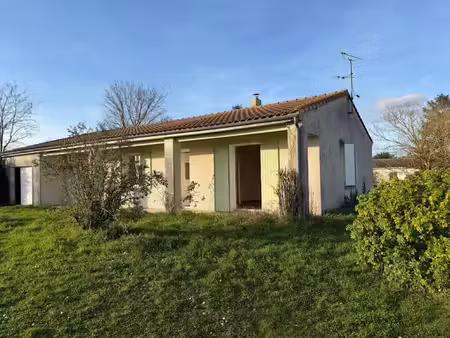 vente maison 4 pièces 89 m² à les gonds (17100)  178 500 €