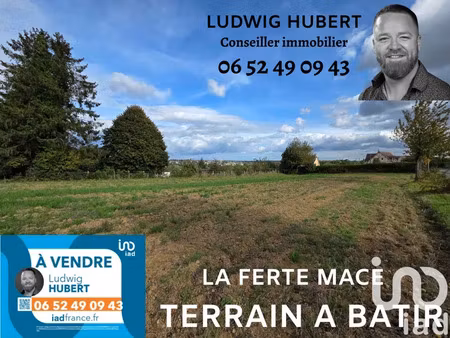 terrain à bâtir à la ferté macé (61600)