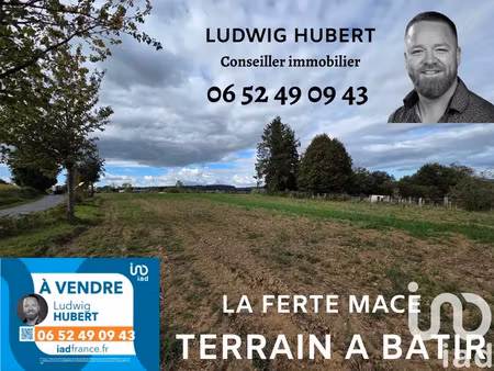 terrain à bâtir à la ferté macé (61600)