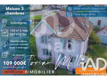 maison à valentigney (25700)