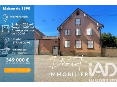 maison de village à minversheim (67270)