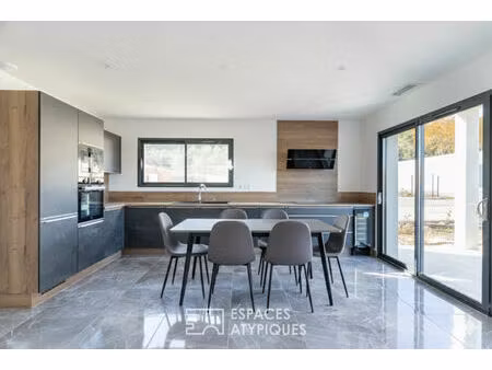 maison neuve de plain-pied à thézan-des-corbières : confort moderne et cadre naturel