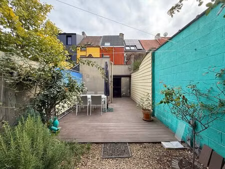 perfect gelegen woning met stadstuin nabij centrum gent