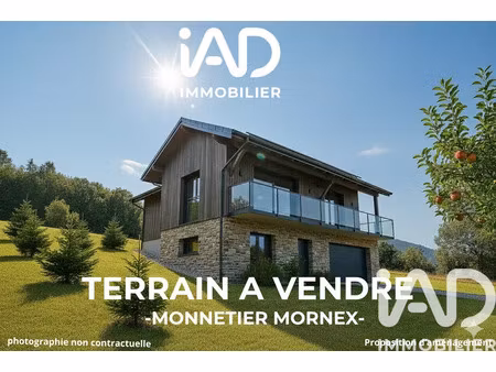 terrain à bâtir à monnetier-mornex (74560)