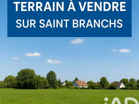 terrain à bâtir à saint-branchs (37320)