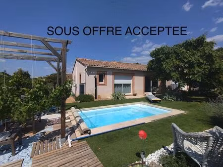 maison avec piscine et double garage saint maximin la sainte baume 7 pièce(s) 130 m2