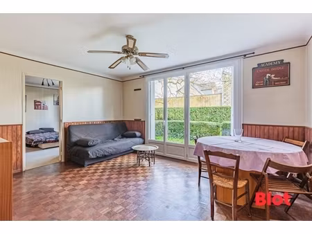 exclusivité blot immobilier – appartement de type 3 en rez de jardin à remettre au goût du