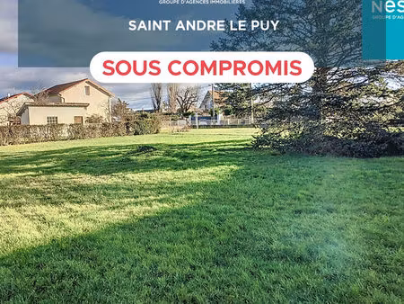 terrain 690 m2 saint andré le puy 42210