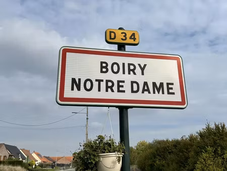terrain à boiry-notre-dame (62156)