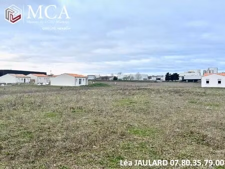 vente terrain 285 m² surgères (17700)