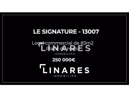 vente commerce 4 pièces 83 m² marseille 7 (13007)