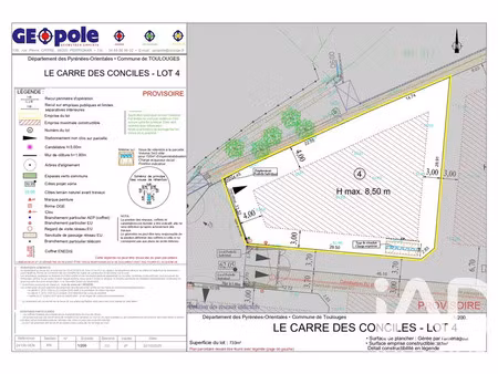terrain à bâtir à toulouges (66350)