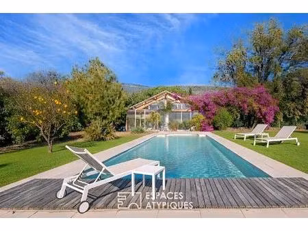 villa traditionnelle de plain-pied à saint-vallier-de-thiey