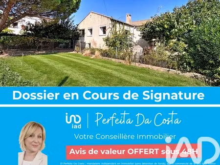 maison traditionnelle à alignan-du-vent (34290)
