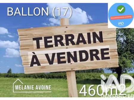 terrain à bâtir à ballon (17290)