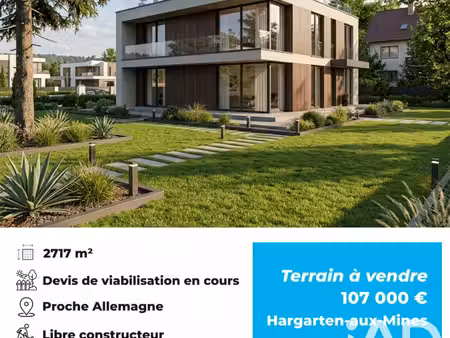terrain à bâtir à hargarten-aux-mines (57550)