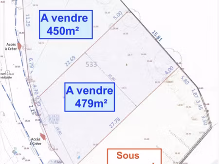 terrain à thouaré-sur-loire (44470)