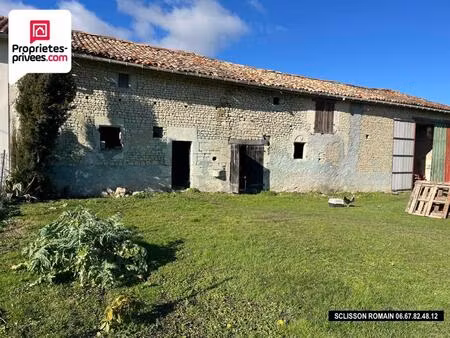 vente maison 3 pièces 140 m² mortiers (17500)