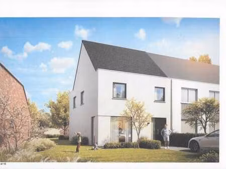 terrain avec projet de construction sous la loi breyne