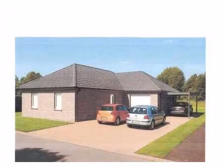 terrain avec projet de construction sous la loi breyne