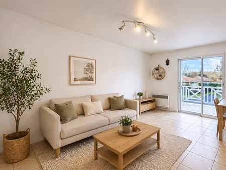 vente appartement 2 pièces 44.2 m² à angresse (40150)  198 000 €