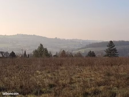 terrain 587 m² gleize