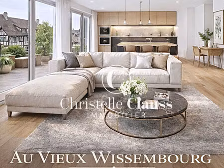 vente appartement 4 pièces 83 m² wissembourg (67160)