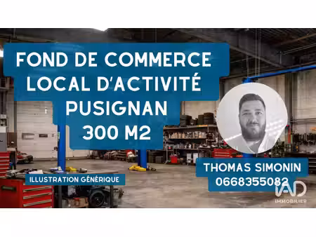 vente local d’activités 300 m²