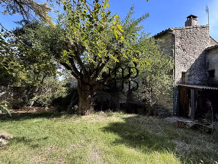 maison de village en pierre à vendre environ 180 m² montaren proche uzès