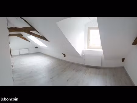 appartement t3 57m² mansardé