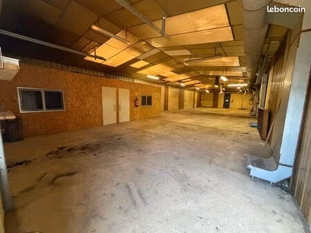 local industriel espace stockage/atelier/bureau