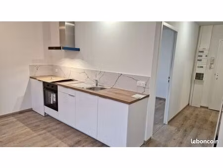 t2 neuf standing – 26m² hab (43m² sol) - proche gare & centre-ville – parking - 475cc