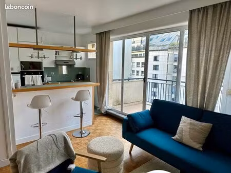 t3 tout équipé et rénové plein centre de boulogne