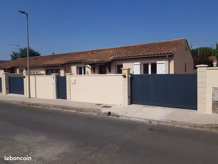 a louer maison individuelle plein pied 90m²