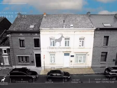 maison à vendre à haine-saint-paul € 219.000 (l94df) - l'etude des propriétaires - bureau 
