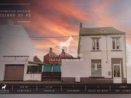 maison à vendre à jumet € 159.999 (l949m) - l'etude des propriétaires - bureau de charlero