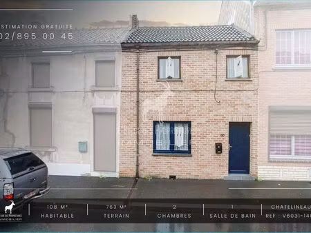 maison à vendre à châtelineau € 169.999 (l94a5) - l'etude des propriétaires - bureau de ch