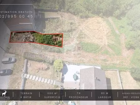 terrain à vendre à aiseau € 64.999 (l949d) - l'etude des propriétaires - bureau de charler