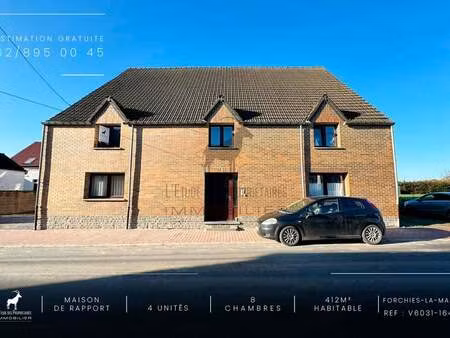 maison à vendre à forchies-la-marche € 379.999 (l94fn) - l'etude des propriétaires - burea