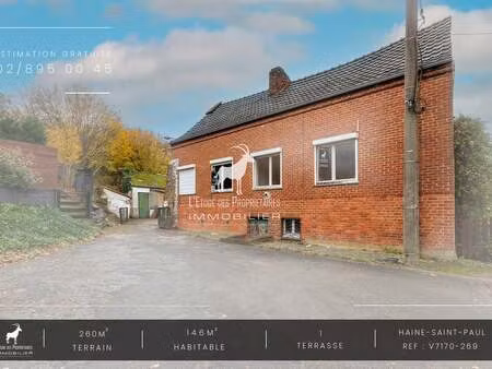 maison à vendre à haine-saint-paul € 79.000 (l94c0) - l'etude des propriétaires - bureau d