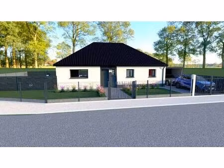 terrain avec maison neuve à vendre