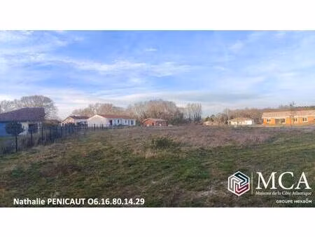 terrain constructible à vendre